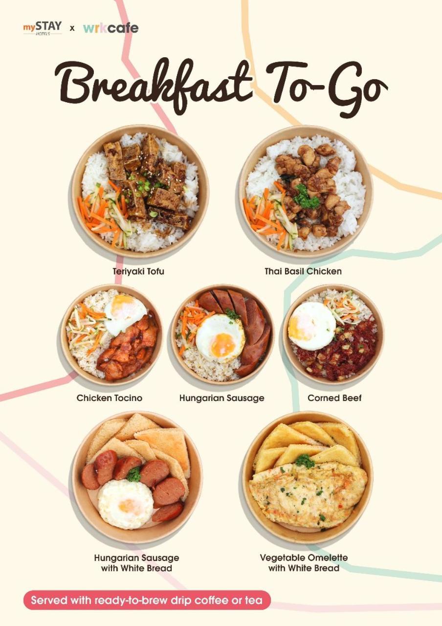 Mystay Hotel Bgc West Макати Экстерьер фото